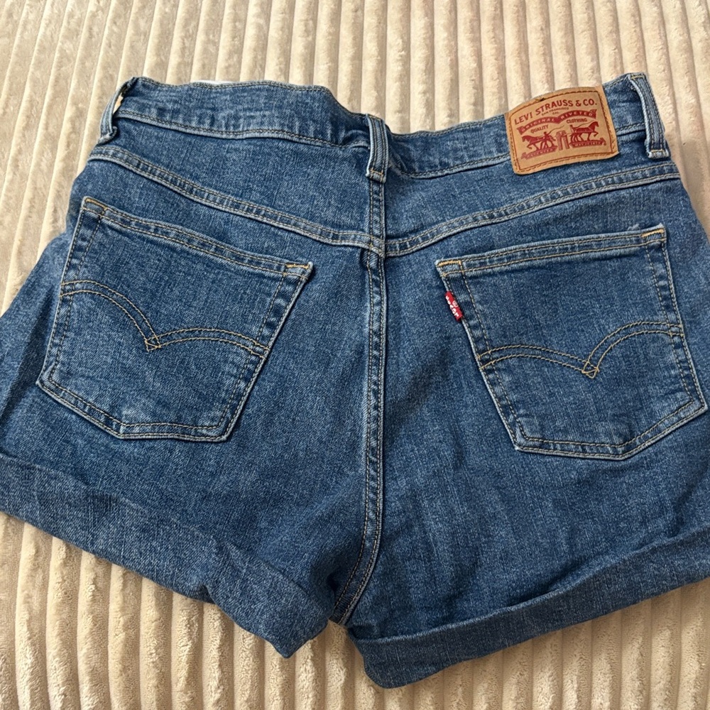 Levi's Classic Blue Jean Shorts